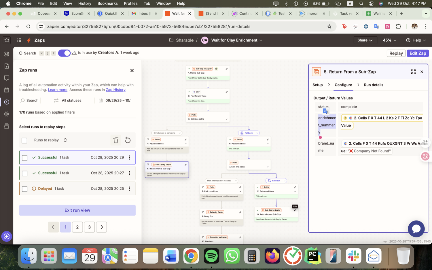 AI Email Enrichment & Auto-Reply - Zapier, Clay & ChatGPT